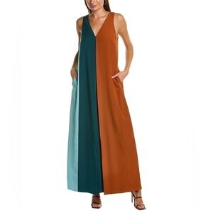HUTCH ANTHROPOLOGIE Colorblock Slade Wide Leg Jumpsuit Size Small NWT